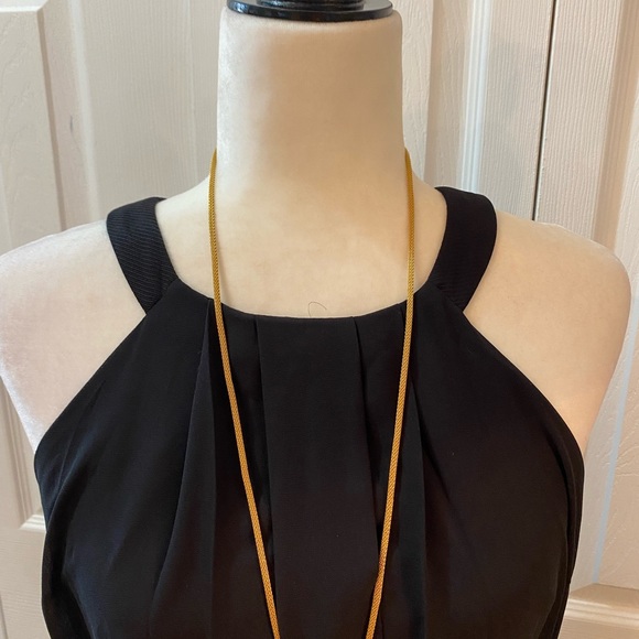 Doe & Rae Beautiful high low black dress - Picture 5 of 12